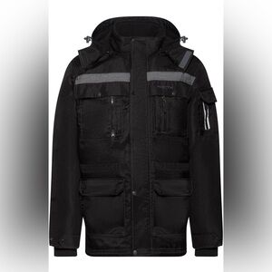 Arctix Men's Performance Tundra Jacket With Added Visibility Size Medium